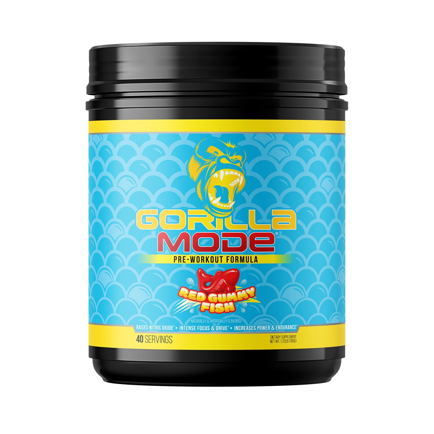 Gorilla Mode Pre Workout - High-Potency Pumps, Energy & Focus
