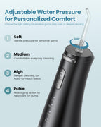 Onlyone Cordless Water Flosser with Adjustable Pressure

