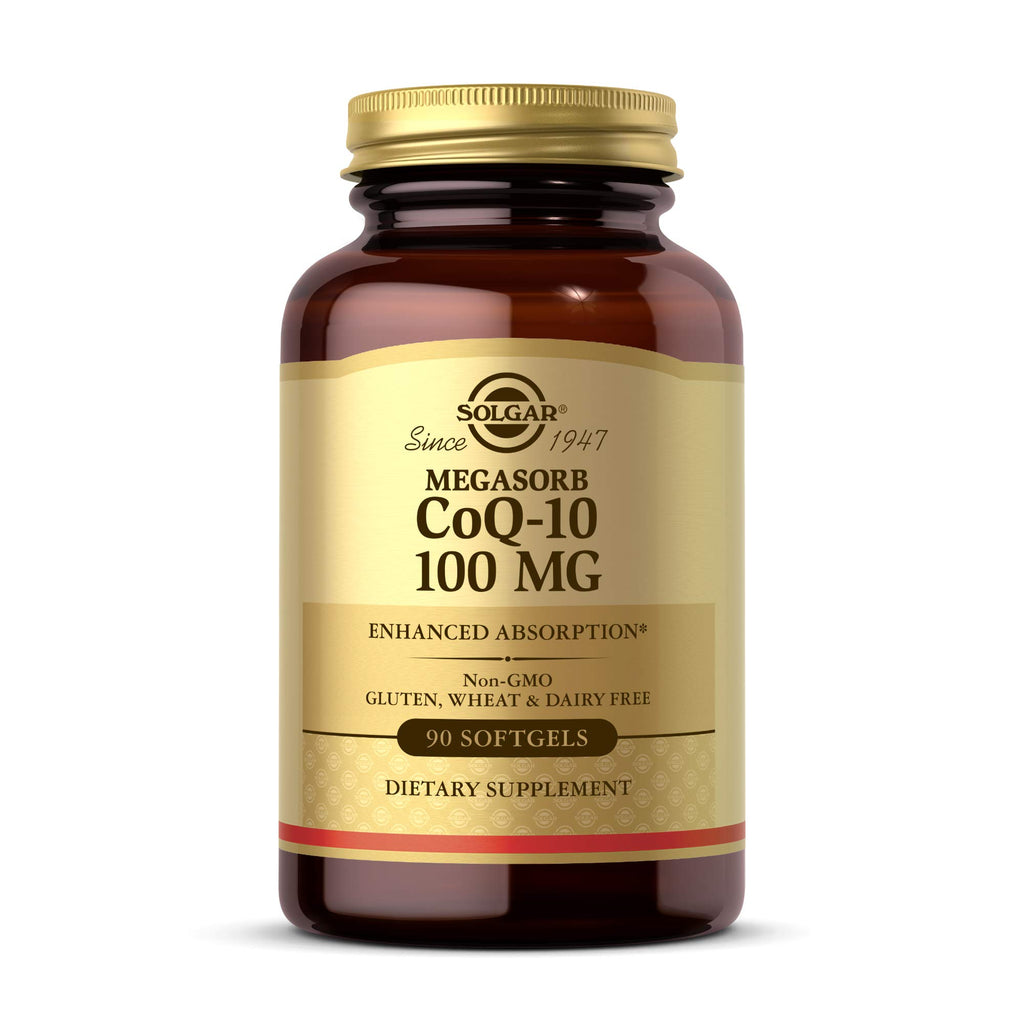 Solgar CoQ-10 Megasorb 100 mg Softgels | Enhanced Absorption

