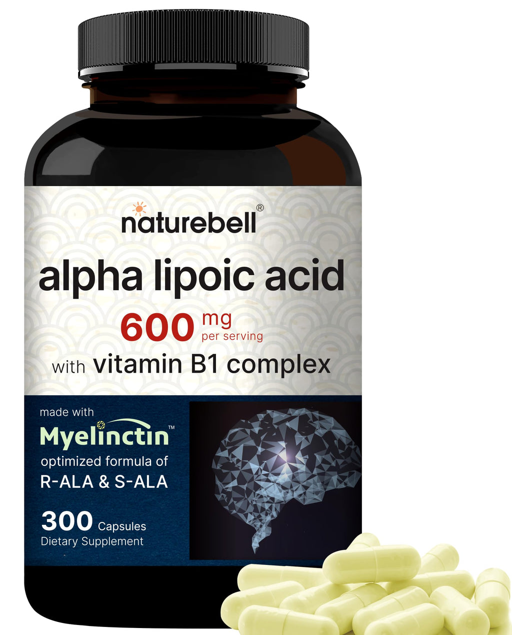 NatureBell Alpha Lipoic Acid Complex | Antioxidant Support

