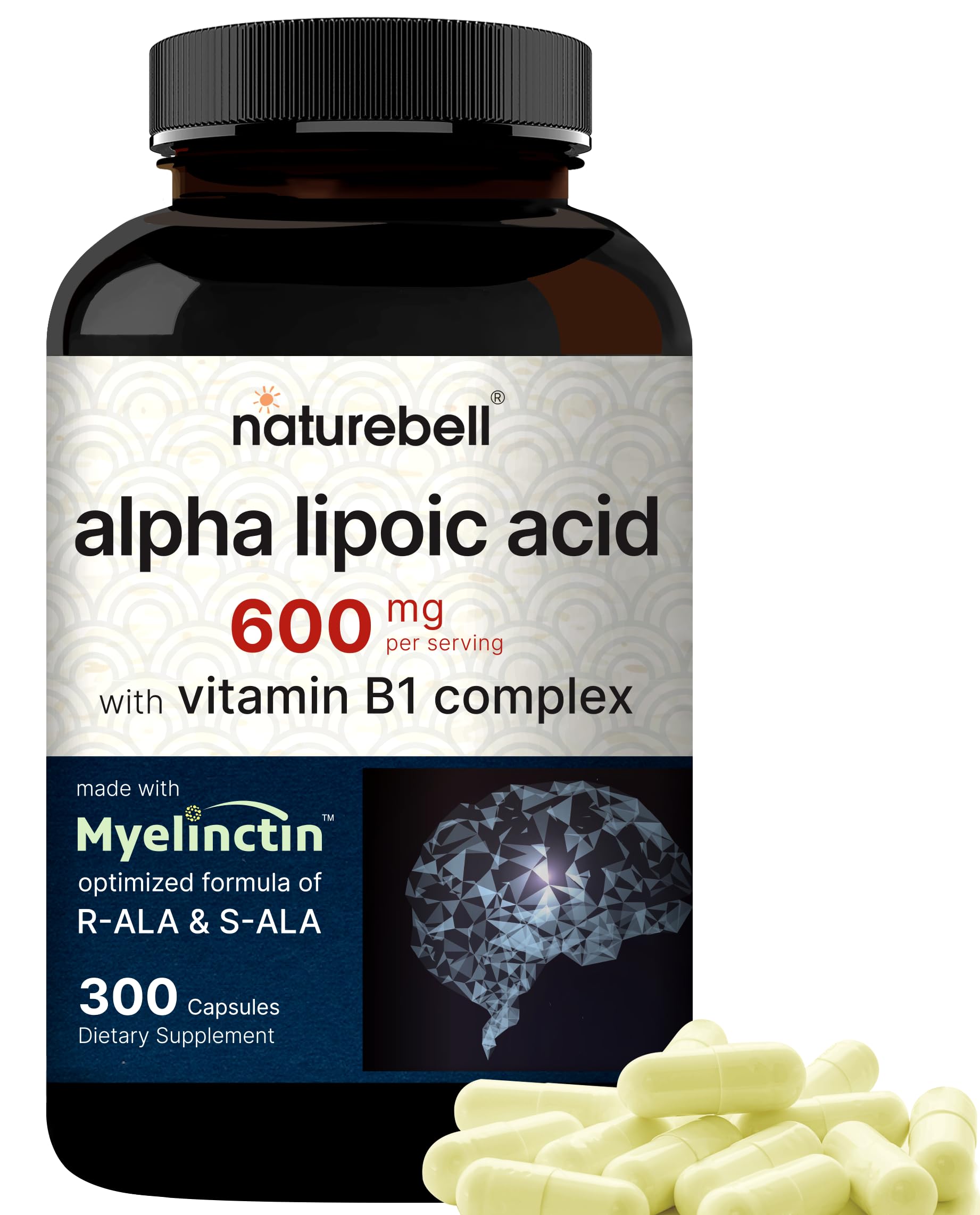 NatureBell Alpha Lipoic Acid Complex | Antioxidant Support

