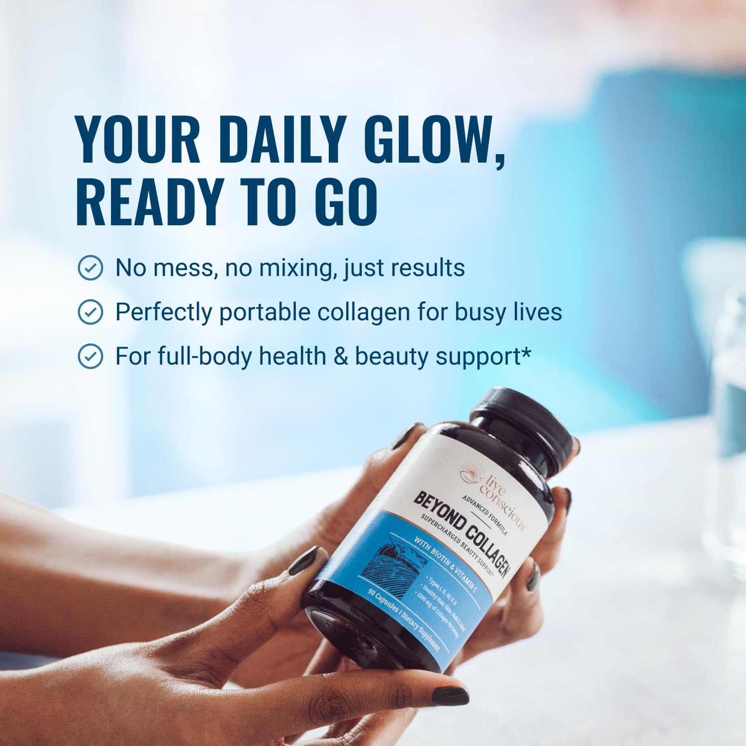 Live Conscious Beyond Collagen Multi-Collagen Capsules

