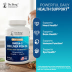 Dr. Berg Omega-3 Cod Liver Oil Supplement

