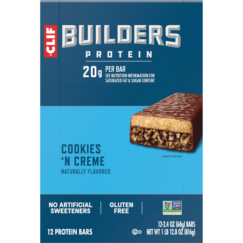CLIF BUILDERS Plant Based Protein Bars

