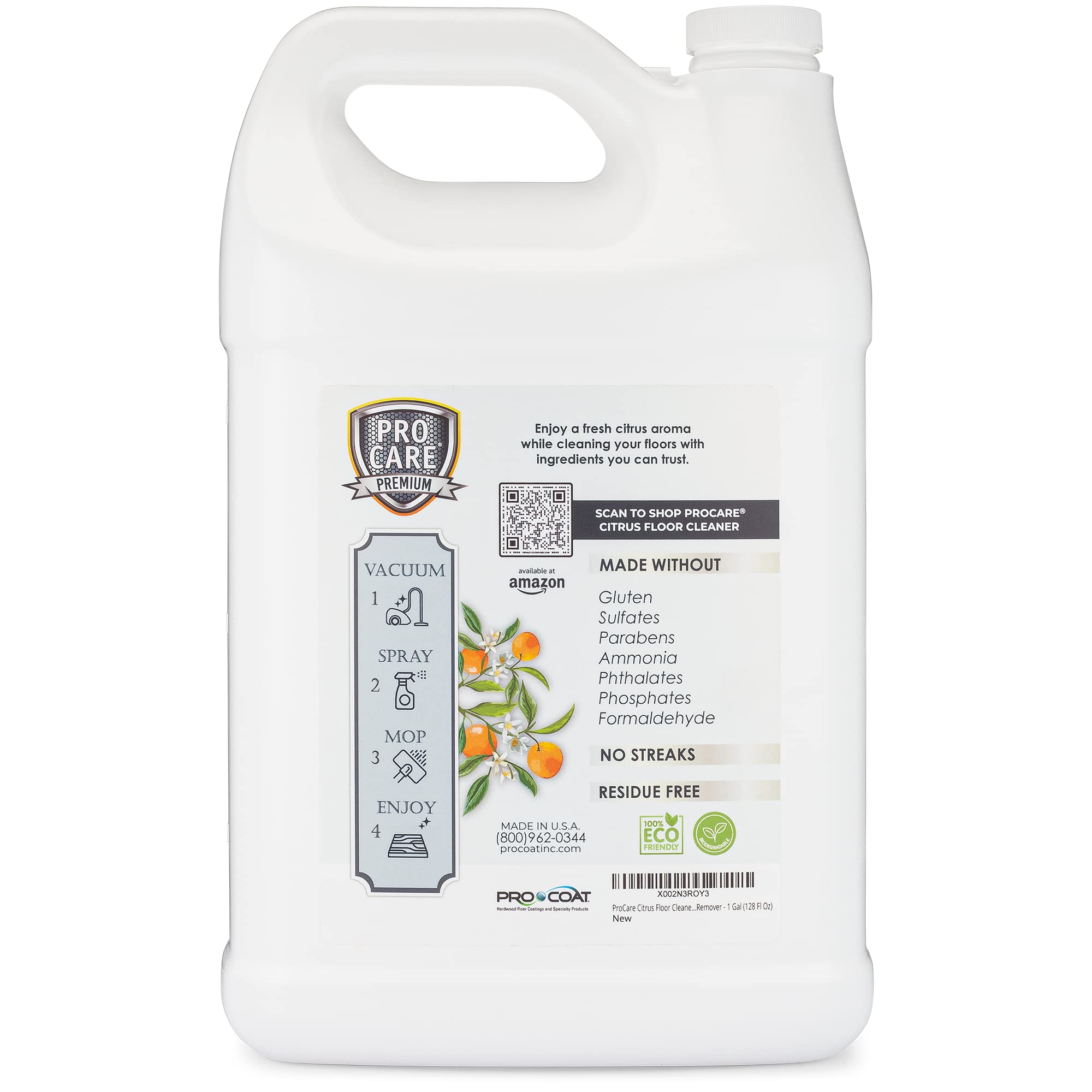 ProCare Floor Cleaner for All Floors | Streak-Free

