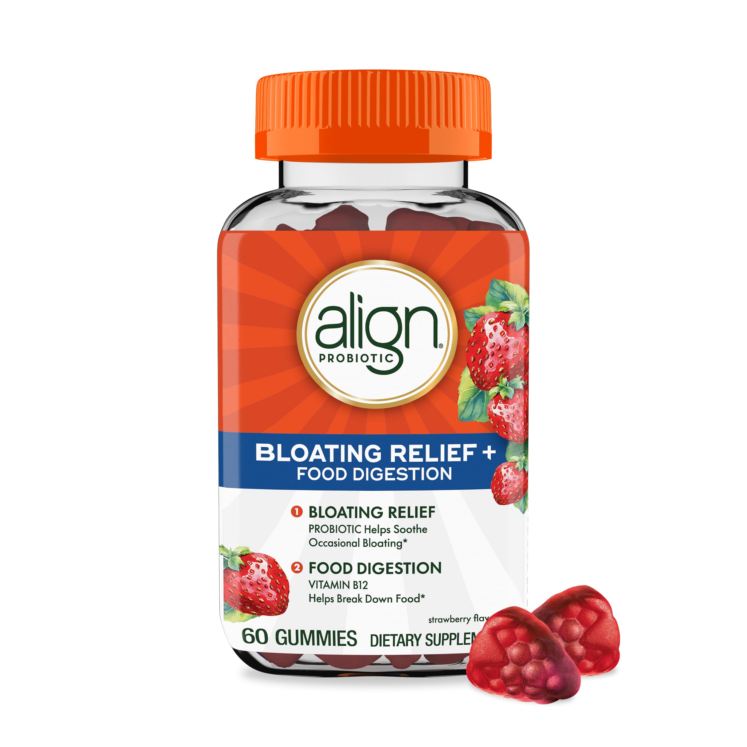 Align Probiotic Bloating Relief Gummies for Digestive Health

