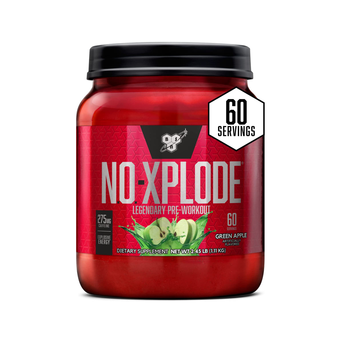 BSN N.O.-XPLODE Pre-Workout Supplement Creatine&Beta-Alanine
