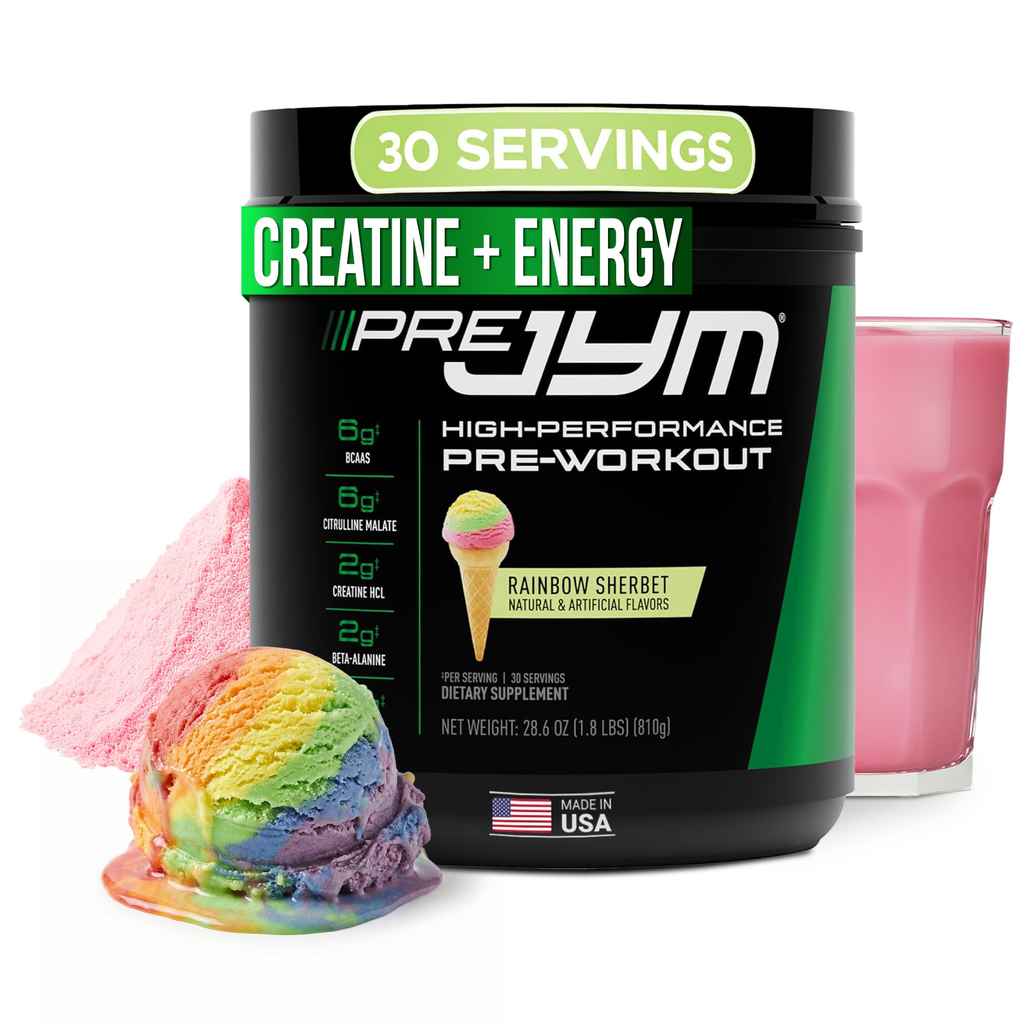 JYM Supplement Science Pre JYM Pre Workout Powder