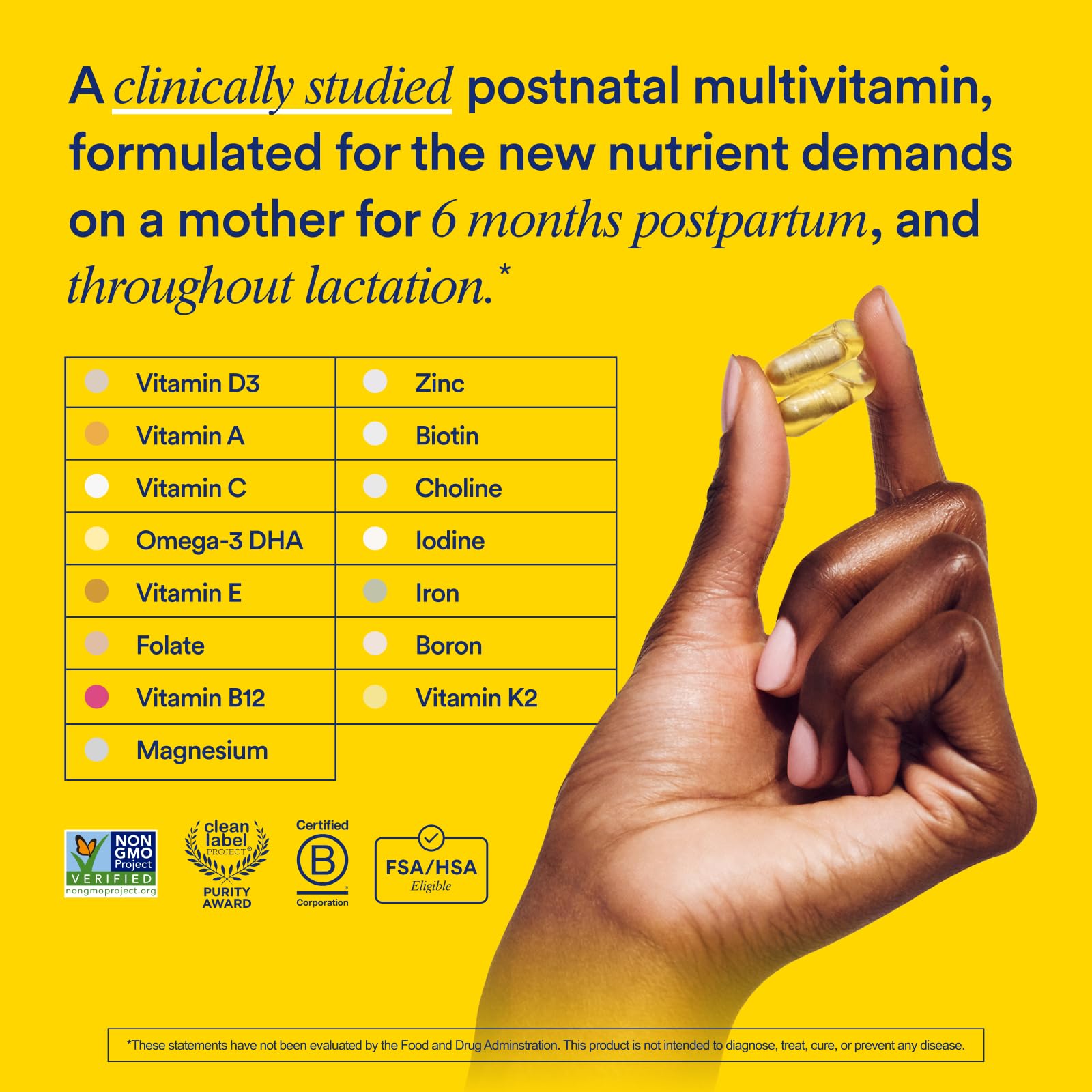 Ritual Postnatal Multivitamin for Women | Postpartum Support


