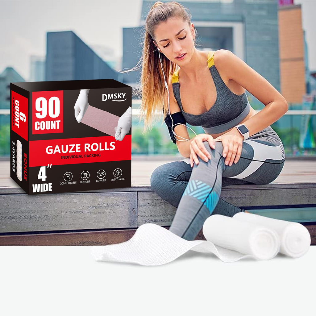 Gauze Rolls by DMSKY - Non-Sterile Wound Care


