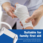 AZEN Gauze Roll Bandages for Wound Care - Non-Stick

