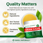 Owell Naturals Drawing Salve Multipurpose Ointment

