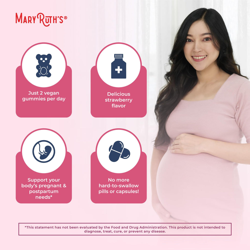 MaryRuth's Organics Prenatal & Postnatal Gummies

