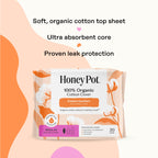 Sanitary Pads with Wings by The Honey Pot Company

