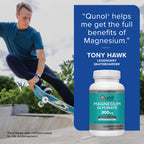 Qunol Magnesium Glycinate 300mg Chelated Supplement

