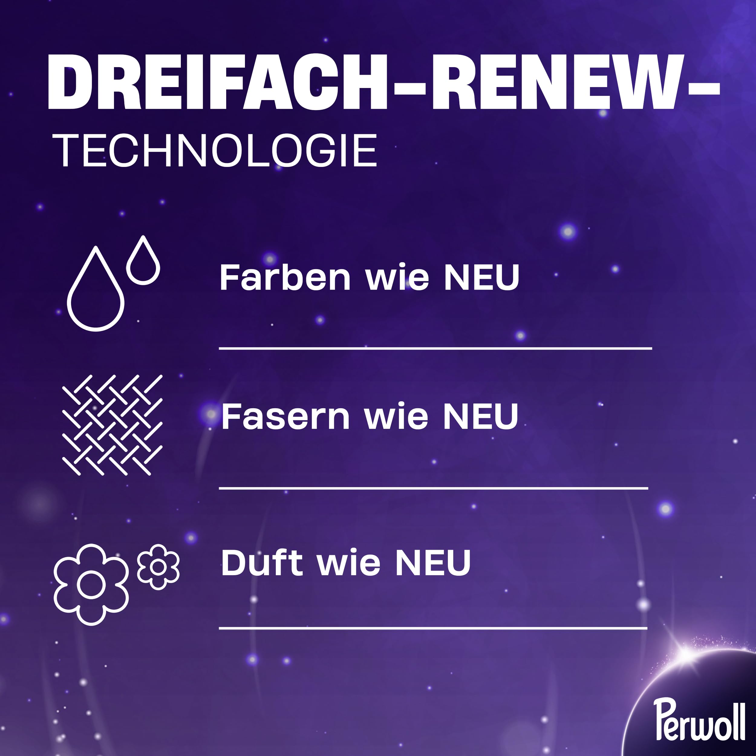 Perwoll Liquid Detergent for Dark Textiles | Gentle Color Care

