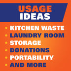 Hefty Strong 13 Gallon Trash Bags - Unscented Drawstrings

