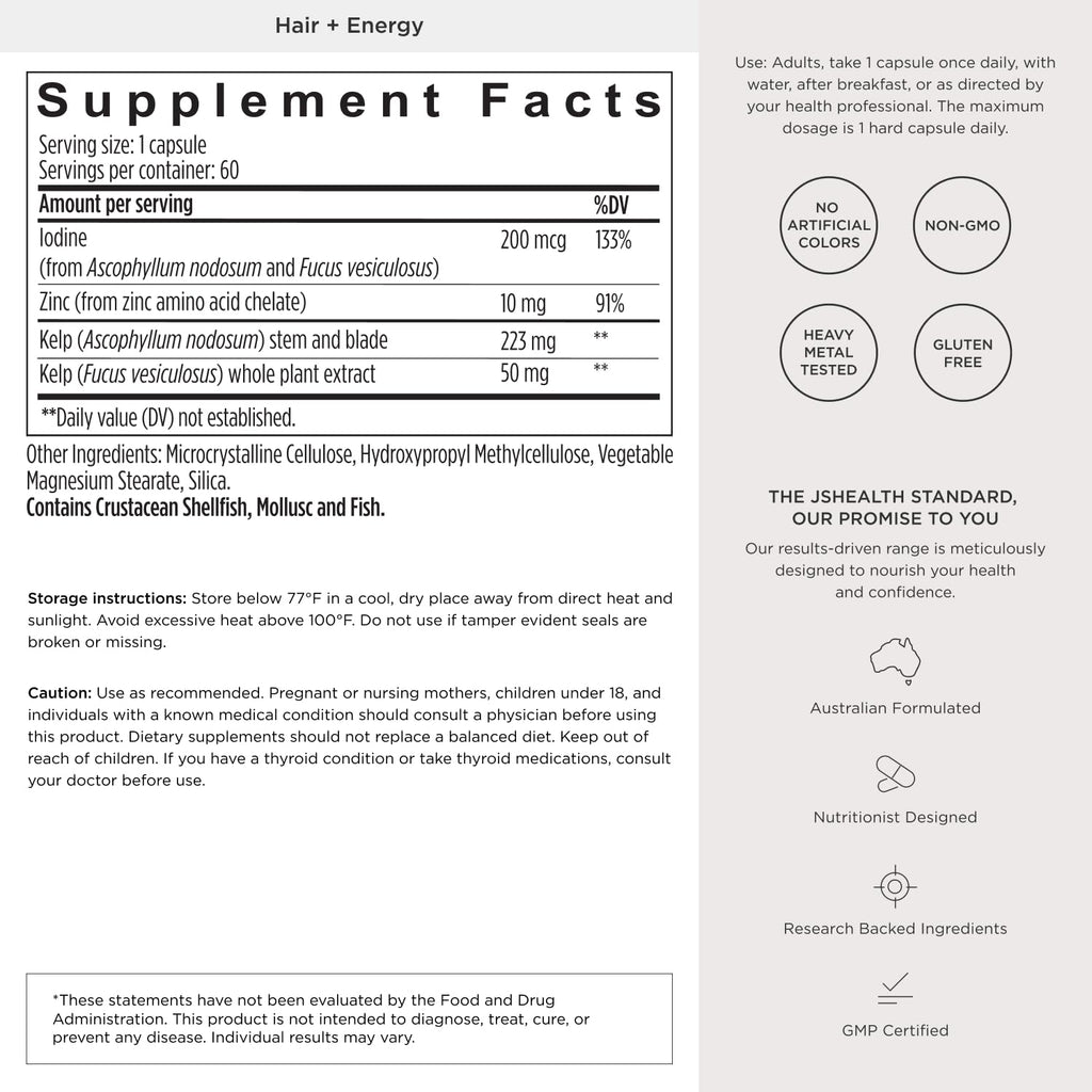 JSHealth Hair Growth Vitamins for Women – Hair Strength

