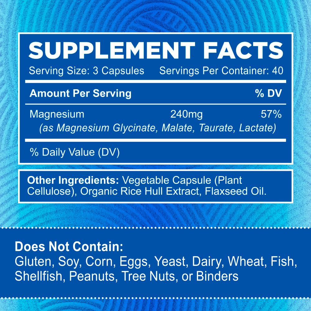 Zentastic Magnesium Complex 4-in-1 Magnesium Supplement

