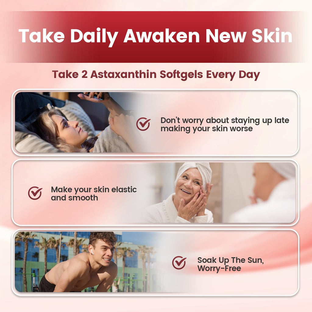 Astaxanthin Antioxidant Supplement from Haematococcus

