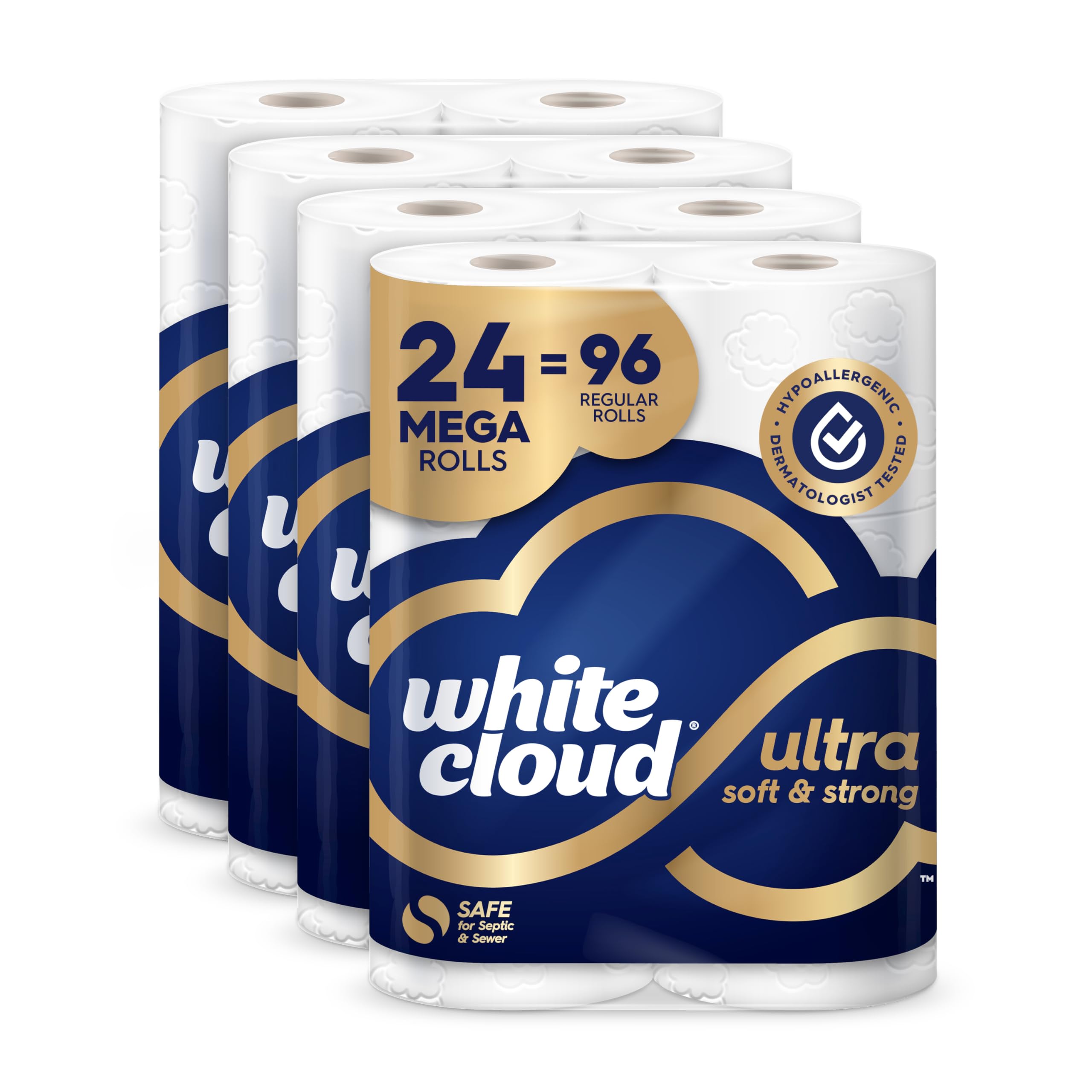 White Cloud Toilet Paper Ultra Soft & Strong

