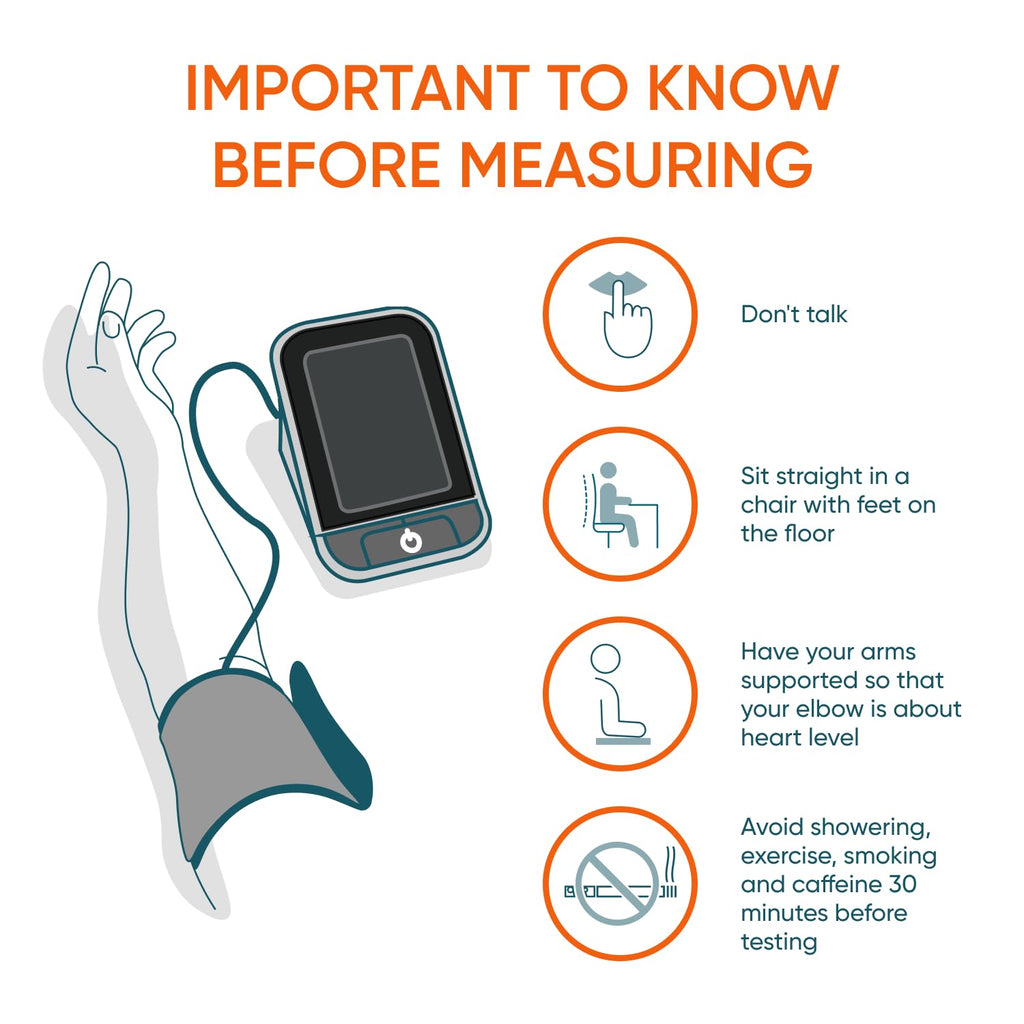 Dario Blood Pressure Monitor for Home Use | Smart App

