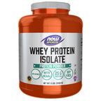 NOW Foods Whey Protein Isolate with BCAAs - Unflavored

