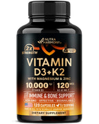 Vitamin D3 K2 Immune & Bone Health Supplement

