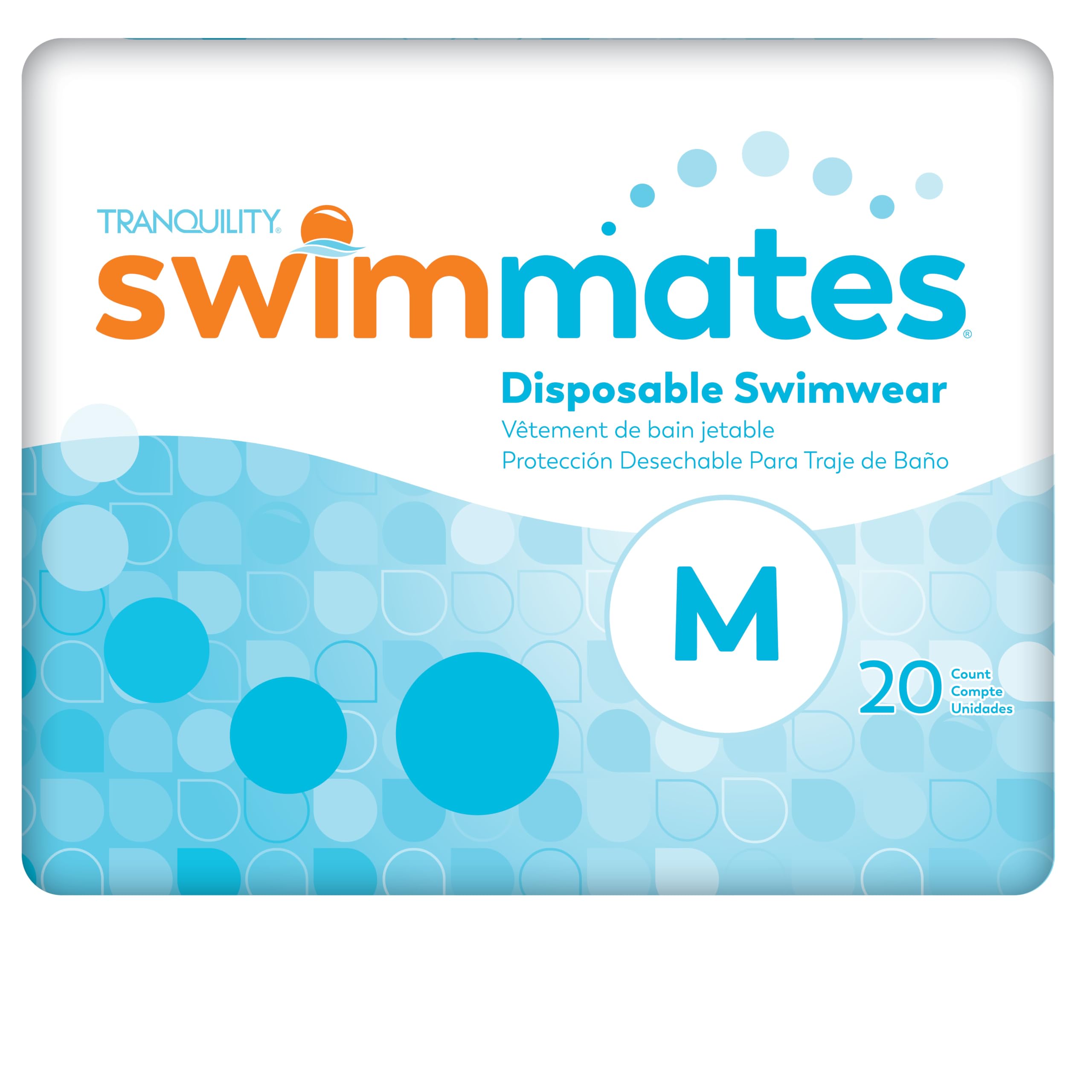 Tranquility Swimmates Disposable Swim Diapers Tear Away