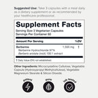 Toniiq Berberine HCl Supplement | GMP-Certified Quality


