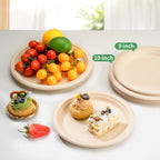 RACETOP Compostable Paper Plates - Heavy Duty

