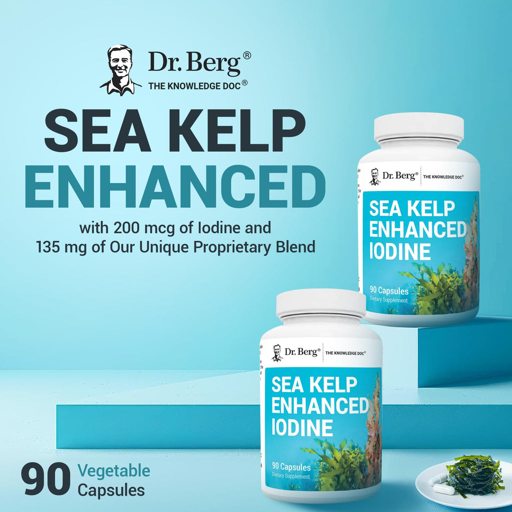 Dr. Berg Sea Kelp Iodine with Algae Blend

