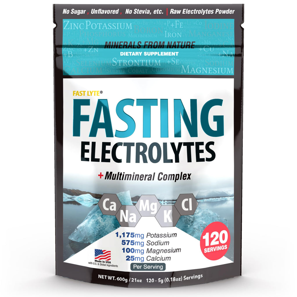 Fast Lyte Fasting Electrolyte Powder | Sugar Free Unflavored

