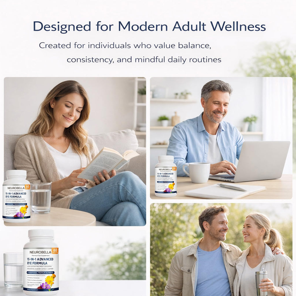 Neurobella Eye Formula 15-in-1 | Eye Wellness Supplement

