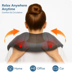 Neck Massager with Heat | Shiatsu Back & Shoulder Relaxation

