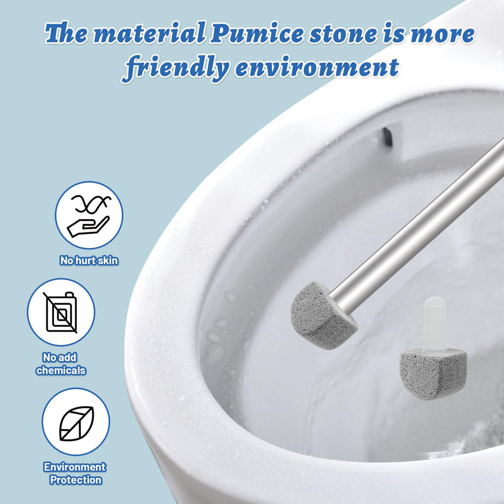 YINGMORE Pumice Stone Toilet Bowl Cleaner with Long Handle

