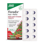 Floradix Iron Tablets - Iron Supplement with B Vitamins

