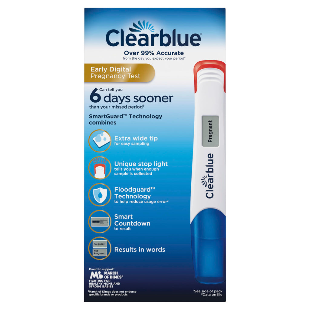 Clearblue Early Digital Pregnancy Test | Fast Results

