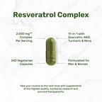 Resveratrol Complex Supplement by Deal Supplement | Non-GMO

