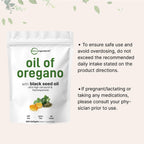 Oil of Oregano & Black Seed Oil Softgels | Non-GMO

