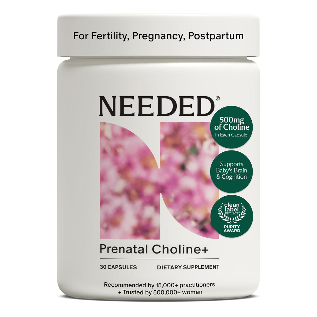 Needed Prenatal Choline+ Supplement for Baby Brain

