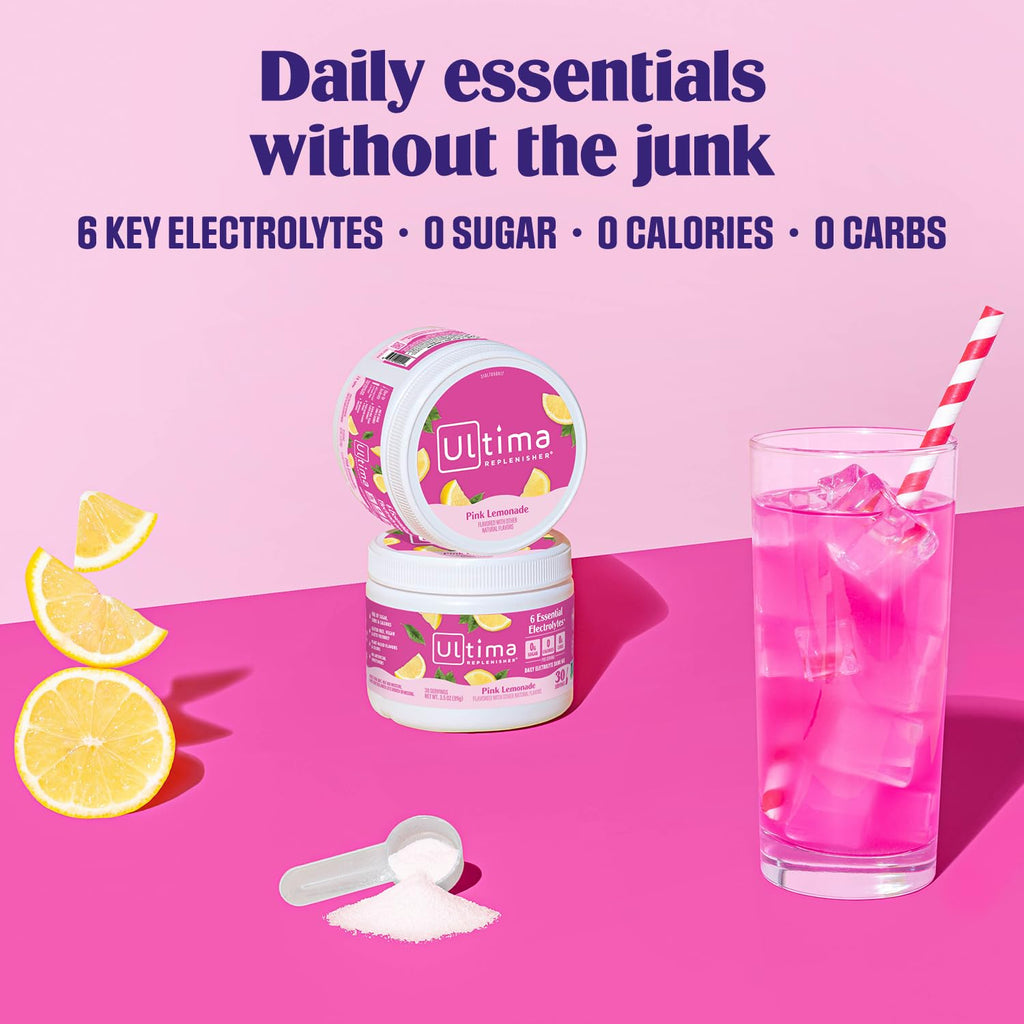 Ultima Replenisher Daily Electrolyte Powder | Zero Sugar

