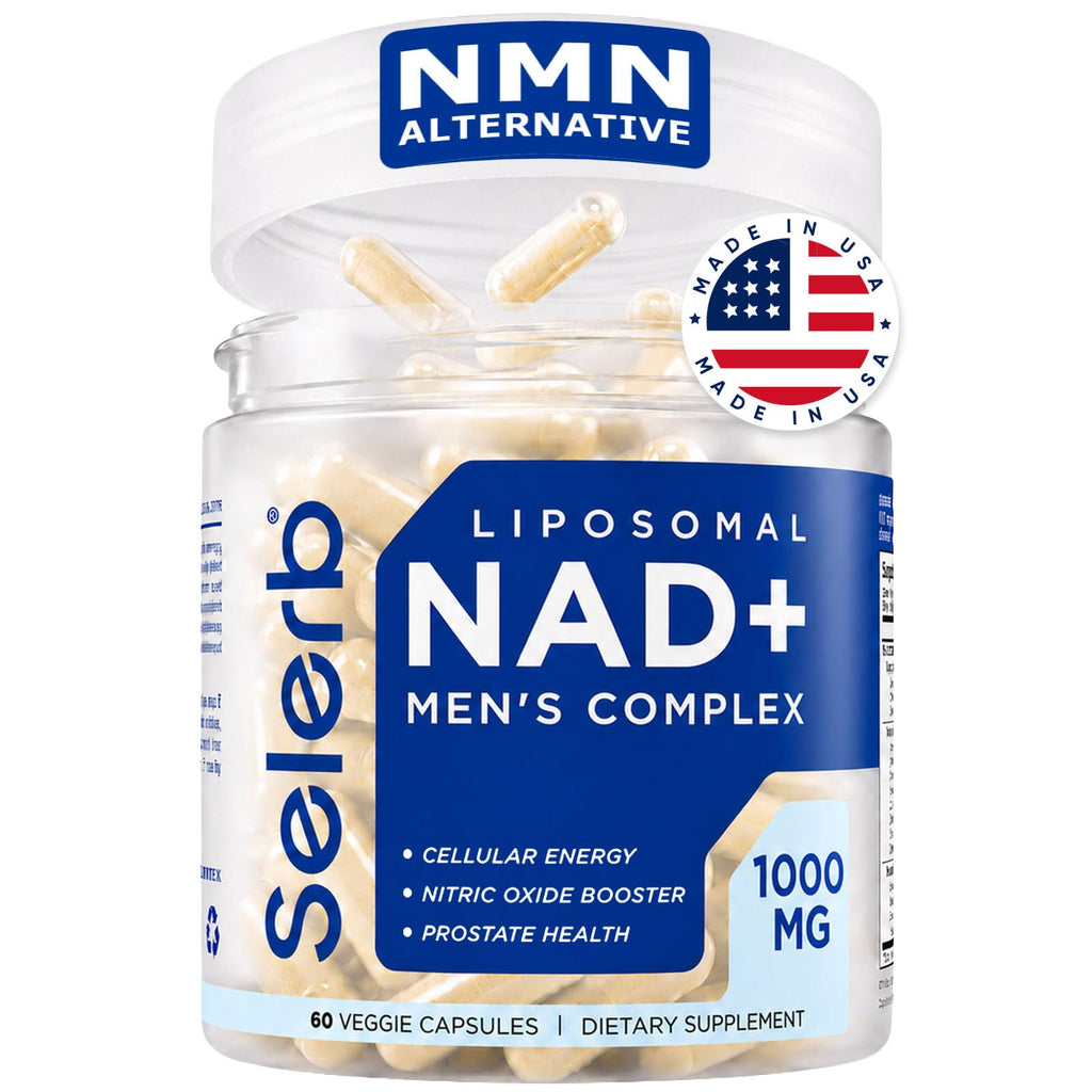Selerb NAD+ Liposomal Supplement for Energy & Prostate Health

