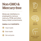 Solgar Omega Fatty Acid Softgels | Dietary Supplement

