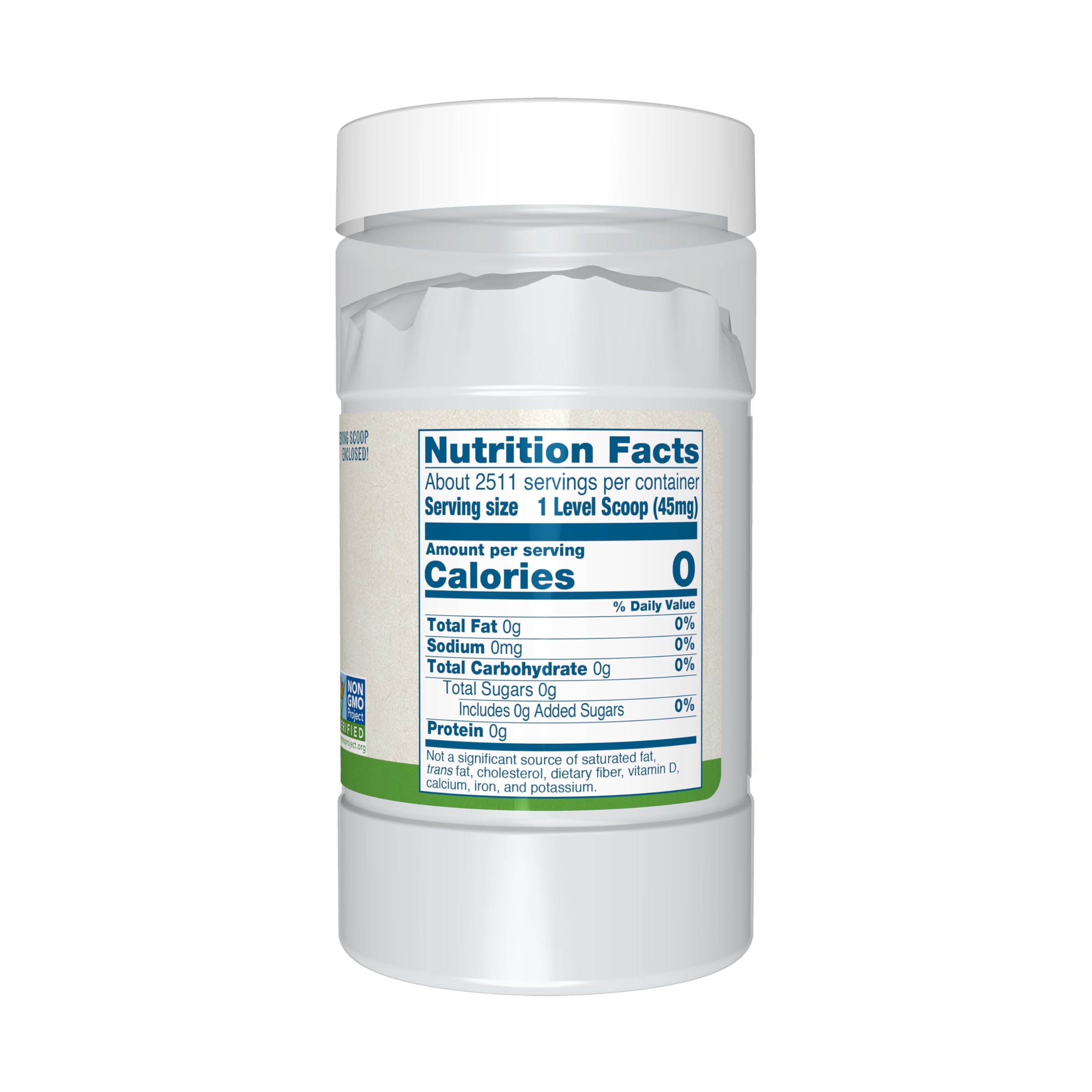 NOW Foods BetterStevia Organic Zero-Calorie Sweetener Powder

