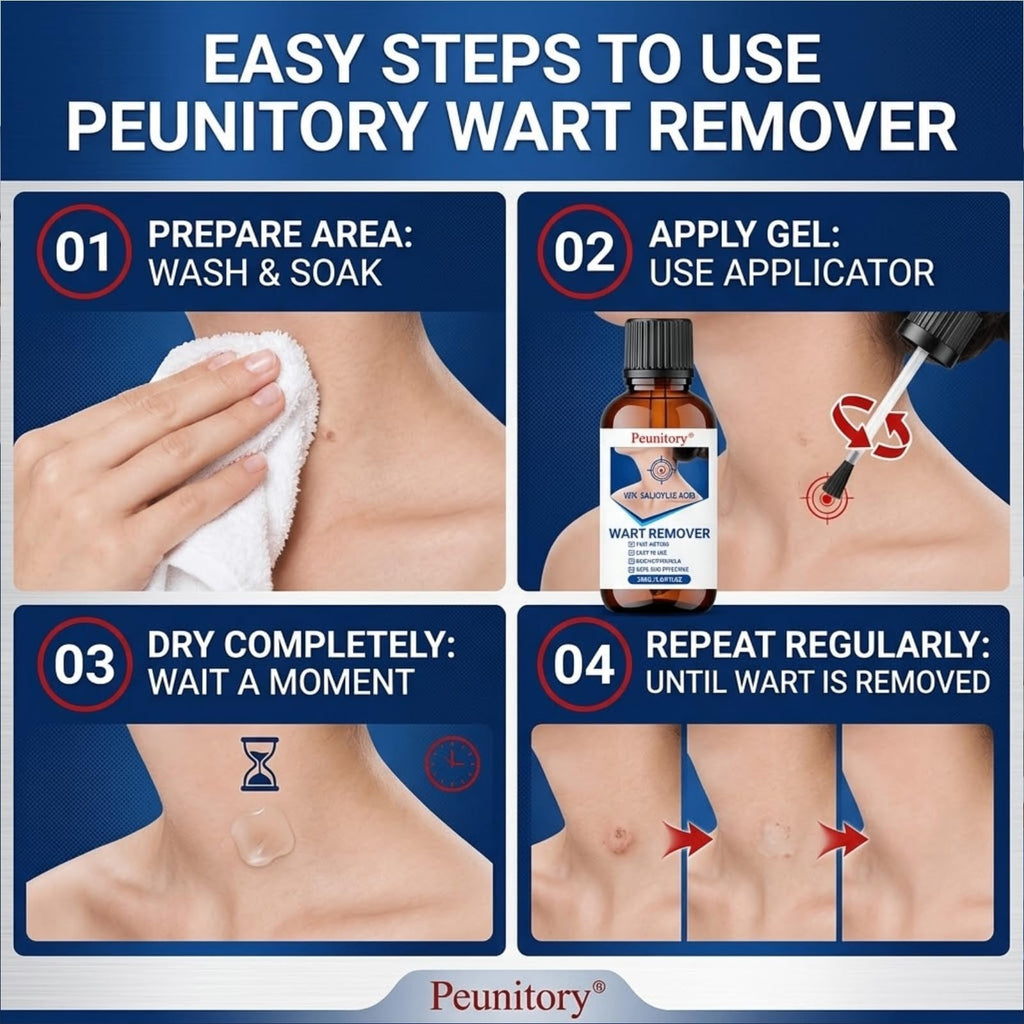 Peunitory Wart Remover Liquid - Fast-Acting Maximum Strength

