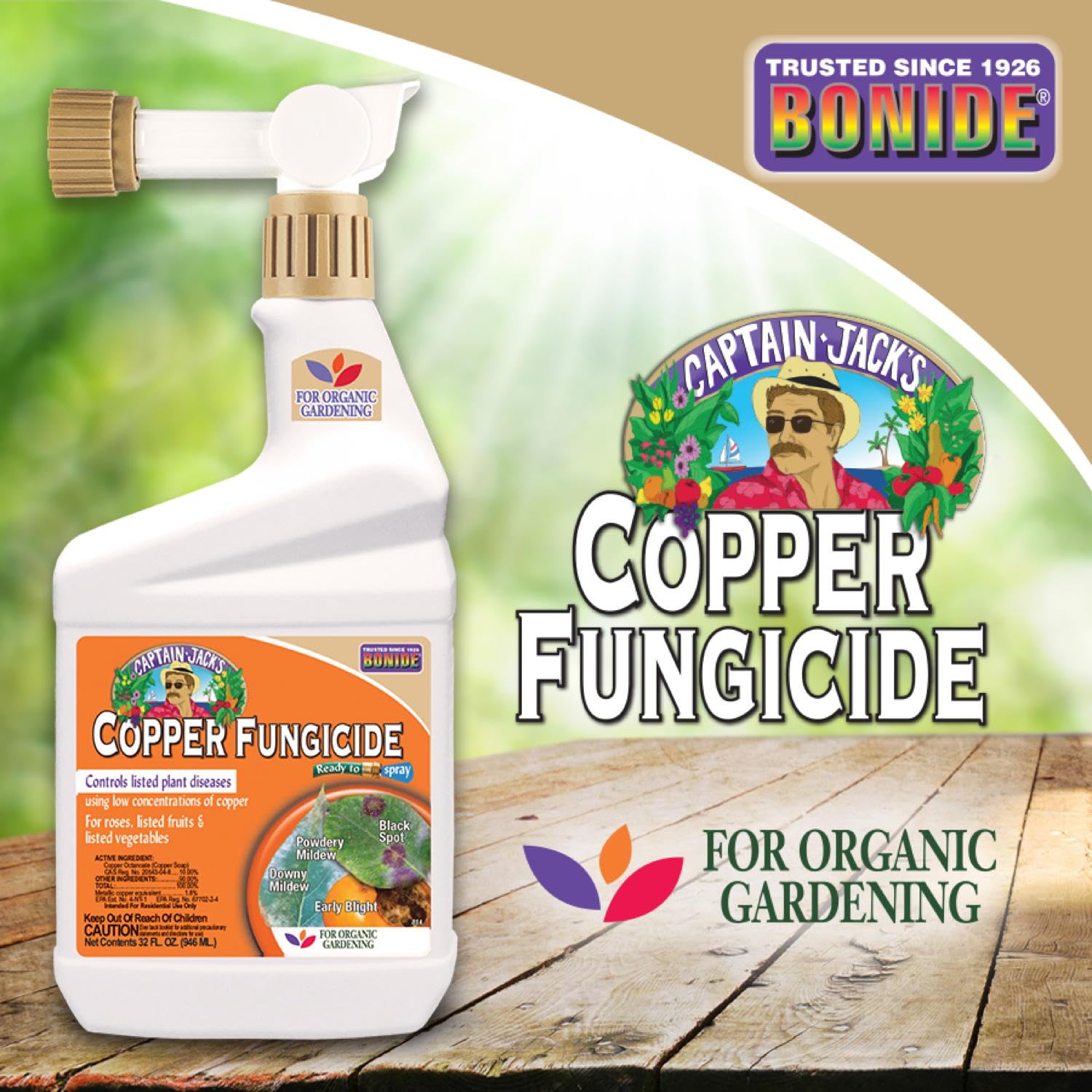 Captain Jack's Copper Fungicide by Bonide Organic Gardening

