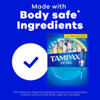 Tampax Pearl Tampons for Women, with LeakGuard Braid, Super Absorbency, Unscented

