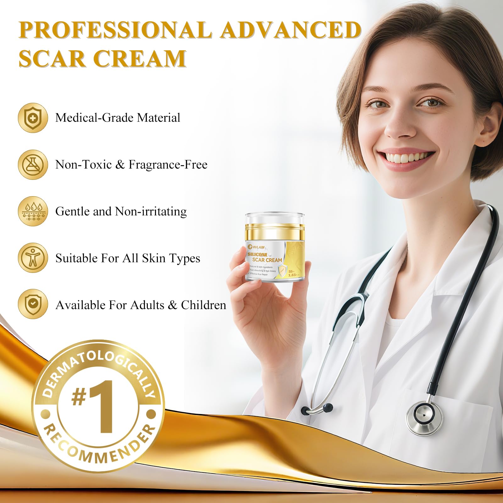 Silicone Scar Gel for Surgical Scars | Gentle & Effective

