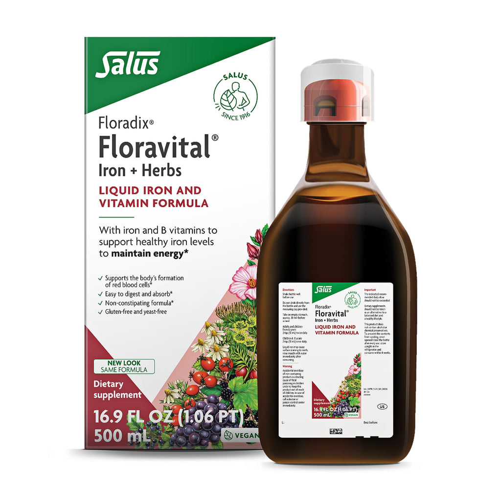Floravital Liquid Iron Supplement by Salus